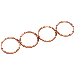 适用本田 VT1100C T Shadow 90-07年 CRF1000D 3AC 18 排气管垫片