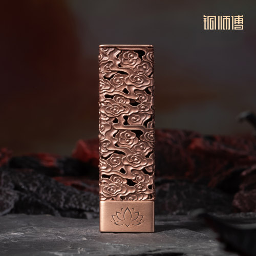 铜师傅《祥云香插》客厅摆件