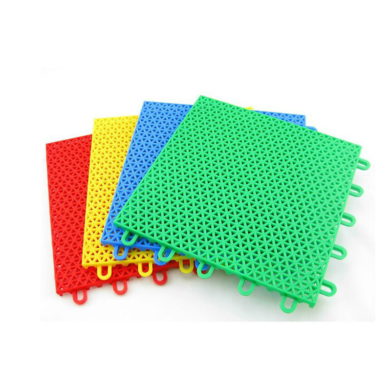 悬浮地板幼儿园室外拼装地垫羽毛篮球场地胶户外操场塑胶运动跑道