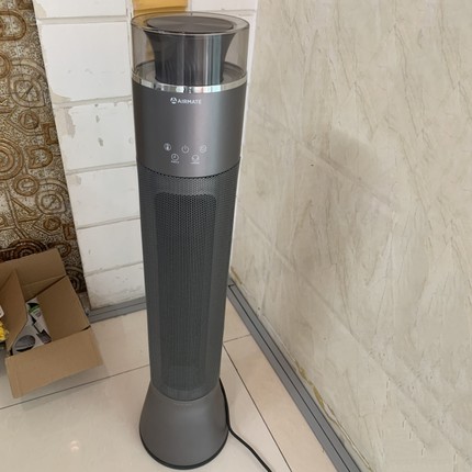 艾美特石墨烯立式暖风机家用小太阳取暖器卧室大空间电暖气SR91