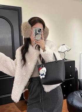 繁花爆款斜扣设计感立领短款外套羊毛外套（含100羊毛）19999