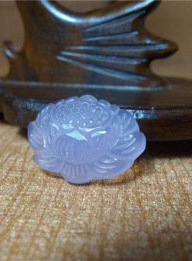 玛瑙玉髓冰透挂件汉服配饰吊坠