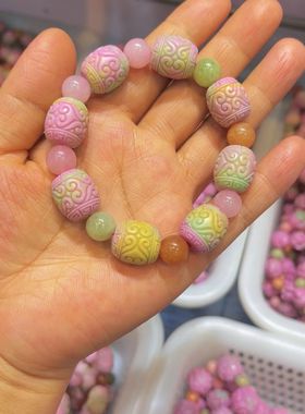 玉阅珠宝女玛瑙百搭天然手链