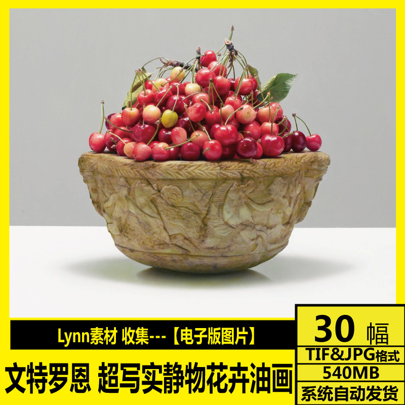 意大利 文特罗恩 luciano ventrone 超写实静物花卉油画绘画素材