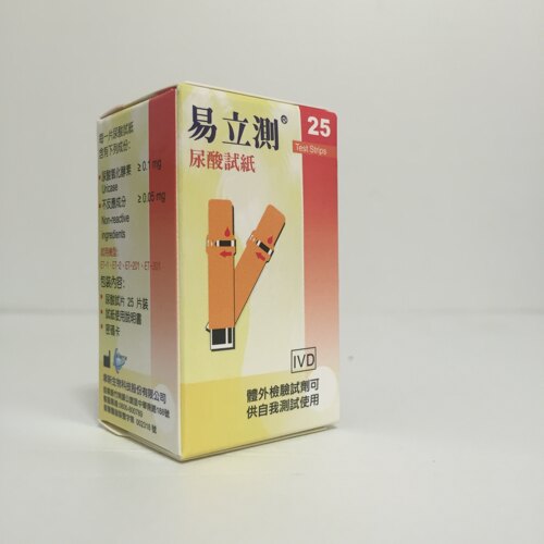 尿酸试纸易立测ET尿酸仪测试纸