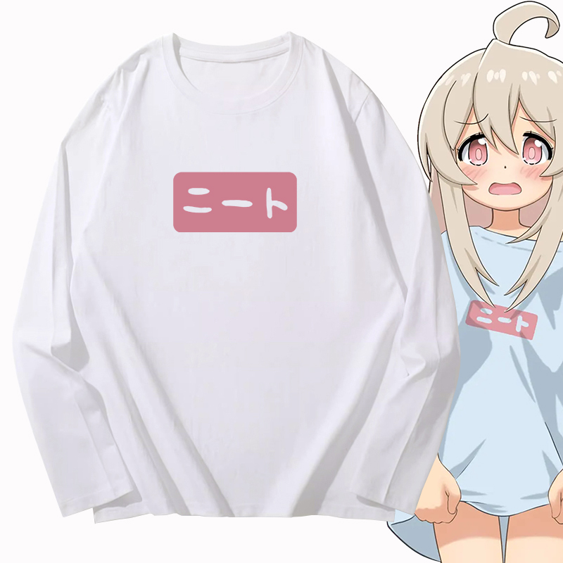 长袖纯棉t恤二次元cos打底衫