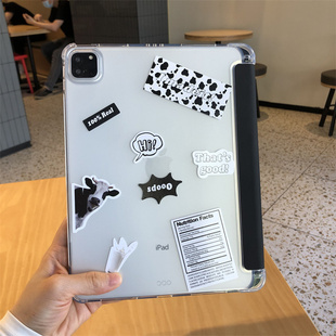 适用苹果iPad9/8/7保护套气囊防摔ipd第10代10.9寸2022新款2021平板10.2/9.7带笔槽pro11硅胶air543软壳mini6