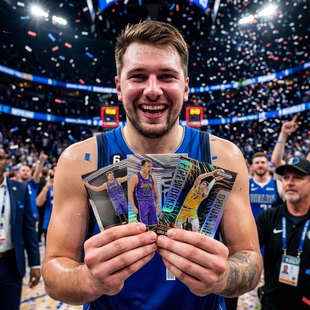 首年湖人皮肤东契奇帕尼尼末年77紫金战衣正版篮球NBA球星卡包邮