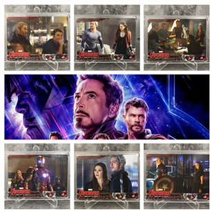 正版复仇者联盟upperdeck多人剧照卡收藏钢铁侠美国队长绯红女巫