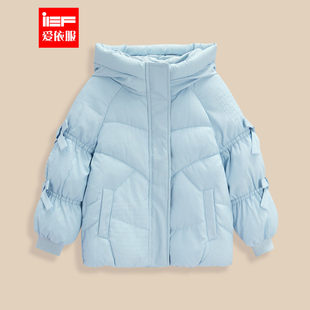 MINIIEF【爱依服童装】2025冬季新款韩版甜美洋气女童棉衣外套