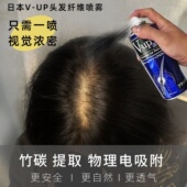 日本V UP增头发纤维粉喷雾补发遮盖稀疏发际线粉发缝填充密发假发
