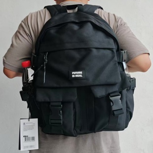 外贸原单出口欧洲纯色休闲多功能双肩背包通用书包