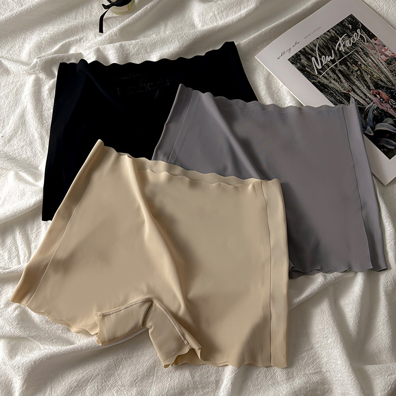 安全裤女防走光打底裤内裤二合一冰丝无痕2025新款女士少女透气夏