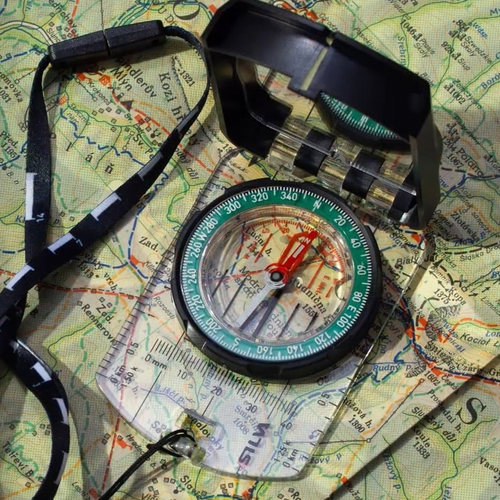 瑞典SILVA灵敏户外专业高端阻尼液蓝宝石灵敏高精度指南针罗盘