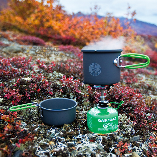 瑞典Optimus CruxLite一体式露营煮茶小巧轻便专业高效气炉头套锅