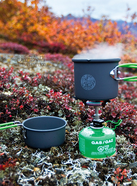 瑞典Optimus CruxLite一体式露营煮茶小巧轻便专业高效气炉头套锅