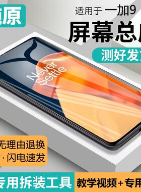 适用一加9pro屏幕总成原装带框1+9Pro手机内外液晶显示屏OnePlus9