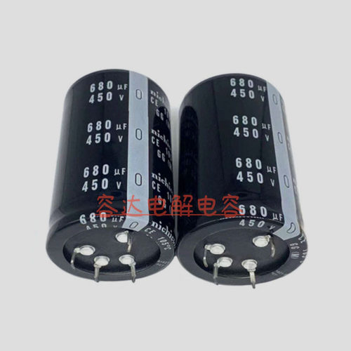 尼吉康4脚电容器400V/450V680UF