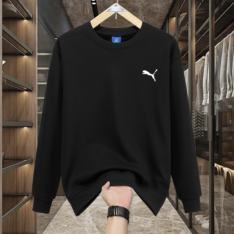 秋冬刺绣重磅卫衣2025新款420g加绒潮牌美式宽松长袖上衣男女情侣