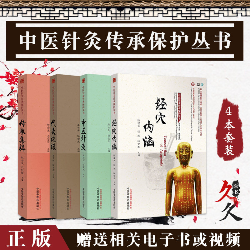 传承集粹 代表流派 中医针灸 经穴内涵 杨金生 中国中医药出版社 中医