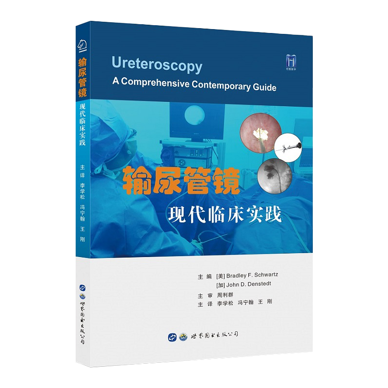 输尿管镜现代临床实践 李学松 冯宁翰 王刚 技术器械临床应用手术术后规范管理软管镜结实资料碎石术肾结石尿结石书籍泌尿外科医生