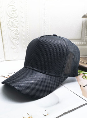 2022春夏季男女出游大帽檐遮阳休闲圆顶中年网帽灰色大头围棒球帽