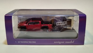 1:64丰田TACOMA塔科玛越野改装版露营车 汽车模型,顺丰包邮128