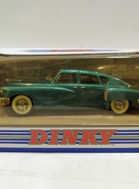 中古玩具:1/43 Dinky DY-11b 1948 tucker torpedo 墨绿色 包邮