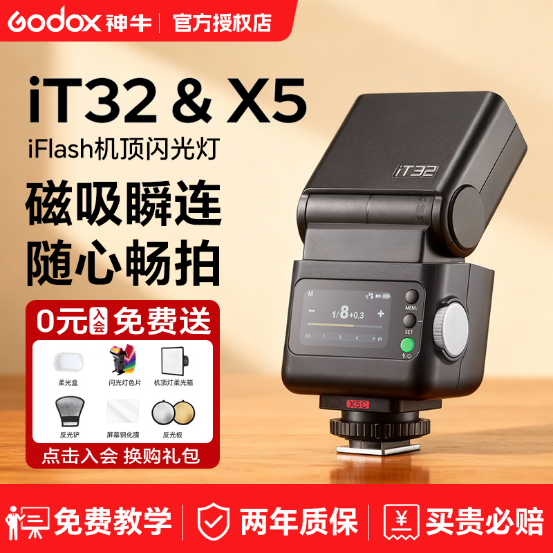 it32相机闪光灯支持TTL高速同步