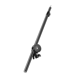 摄影横臂闪光灯LED影室灯神牛顶灯架横杆架悬臂灯架斜臂两节支架吊臂万向轮摇臂三脚架硫酸纸支撑架1/4螺丝头