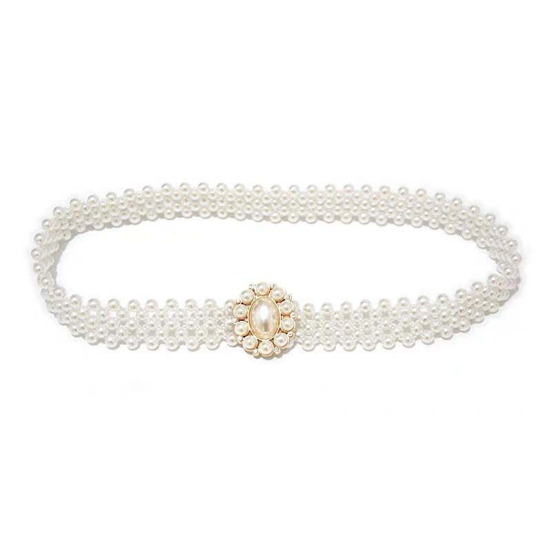 宫廷风仙女珍珠温柔百搭腰链