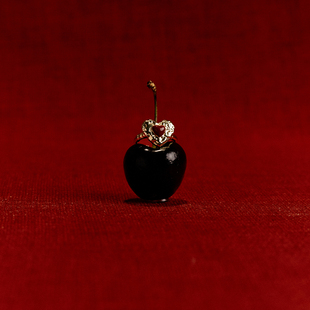 Sunlight「Love」节日系列珐琅爱心戒指女红色新年圣诞 Ray