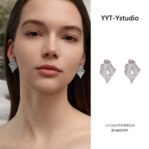 YYT-Ystudio小众设计轻奢风耳环