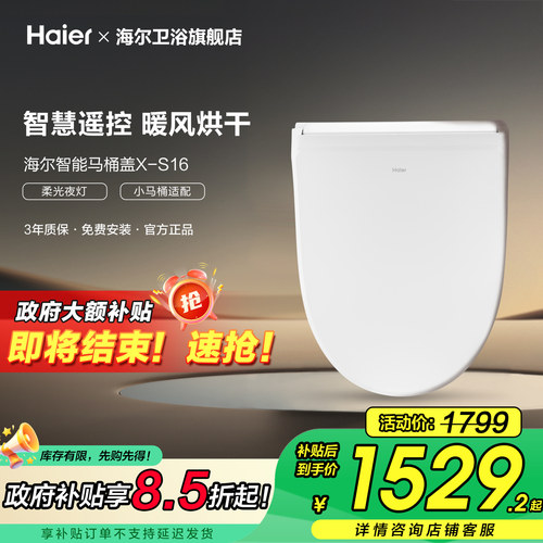 中小型马桶专用遥控智能多功能