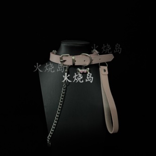 【盒装发货】火烧岛 可爱小狗猫爪项圈cos道具