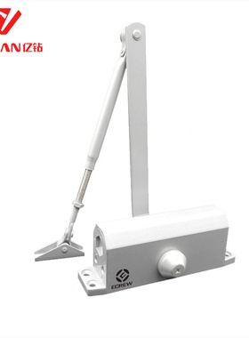 亿固/ECREW可调节自动大号关闭合页器租房安全楼通道门用五金配件