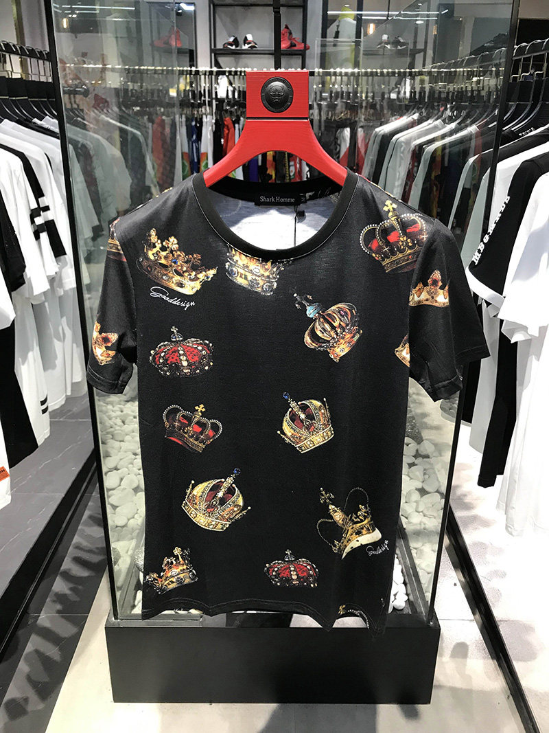Fault code Special Offer man Short sleeved 19 new pattern Korean Edition Self cultivation T-shirts printing leisure time fashion T-shirt Youth tidein the Men's clothing, T-shirt  category - from Buy2taobao.com to provide professional Taobao agent buy service