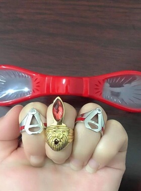 新款狮子瞳雷欧戒指戒指变身器超人艾斯之光个性设计感ins送礼物