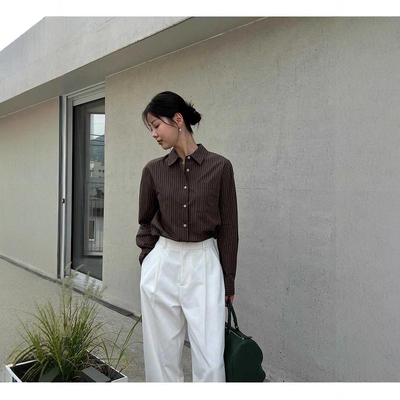 韩版锥形高腰断码福利长裤