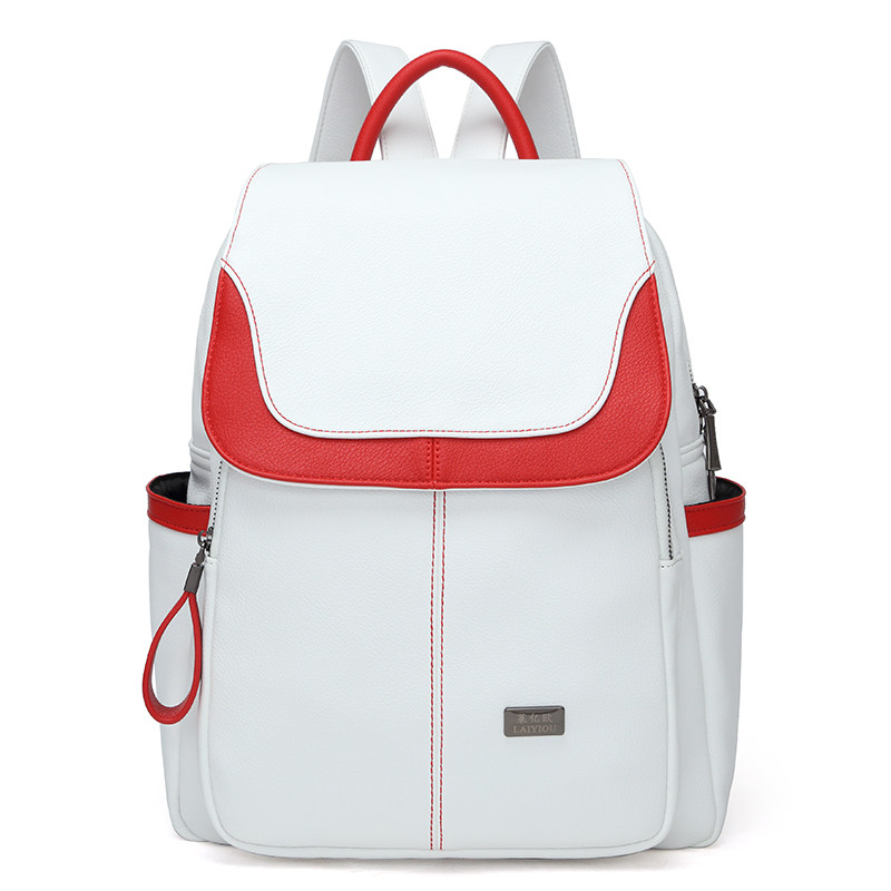 莱亿欧大容量百搭旅行女双肩背包