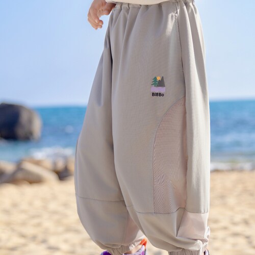 Bi8Bo童装夏季束脚裤透气轻氧