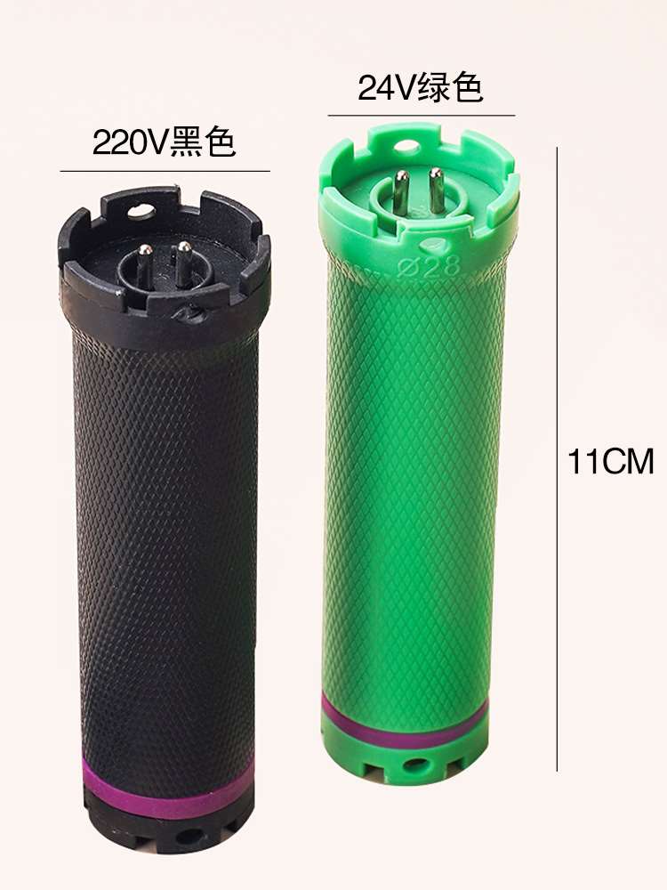 24V220V数码杠美发工具黑旋风烫发机器热烫卷发杠加热烫发杠子