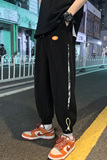 2021春季男士港风潮牌休闲裤子韩版潮流九分小脚长裤9817，男装休闲裤，电商C305A