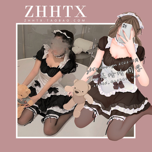 jk白色可爱洛丽塔制服性感女装大佬cos连衣裙套装cosplay服装