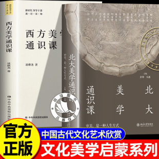 北大美学通识课彭锋讲座实录+西方美学通识课全套2册北京大学美学入门书提升审美力塑造优雅气质读懂中华文明审美印记追溯生命本真