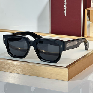 日本手作JMM ENZO板材光致变色镜片方框偏光太阳镜男大框墨镜