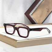 JMM CASABLANCA日本手工醋酸纤维板材长方形太阳镜光致变色墨镜