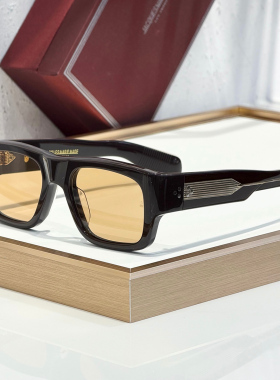 日本手工JMM DONAT金属线芯环绕式方框太阳镜男女光致变色墨镜