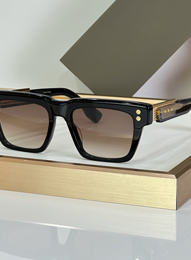 WARTHEN系列DTS434六角螺丝方框太阳镜男帅气高端防紫外线墨镜