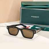 日本手工高版 JMM KIRWIN金色贵金属小方框光学眼镜防紫外线太阳镜